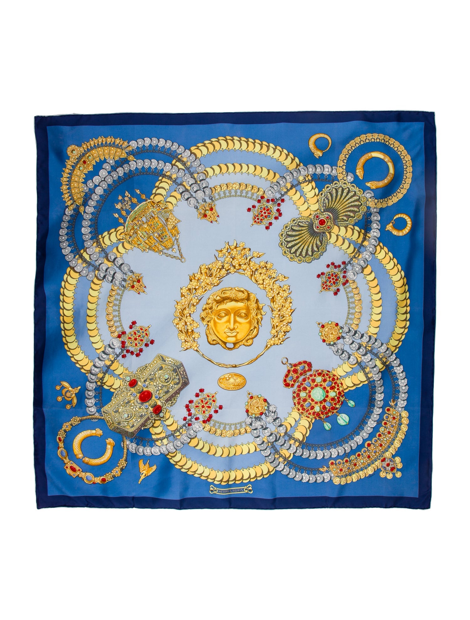 Hermès Kosmima Silk Scarf